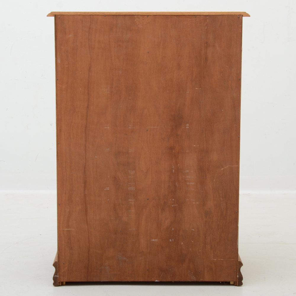 Oakwood Interiors Carved Oak Dresser