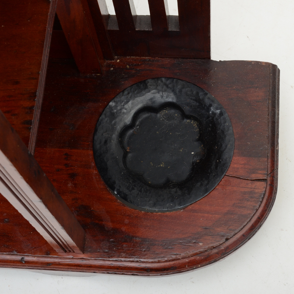 Victorian Eastlake Birch Hall Tree