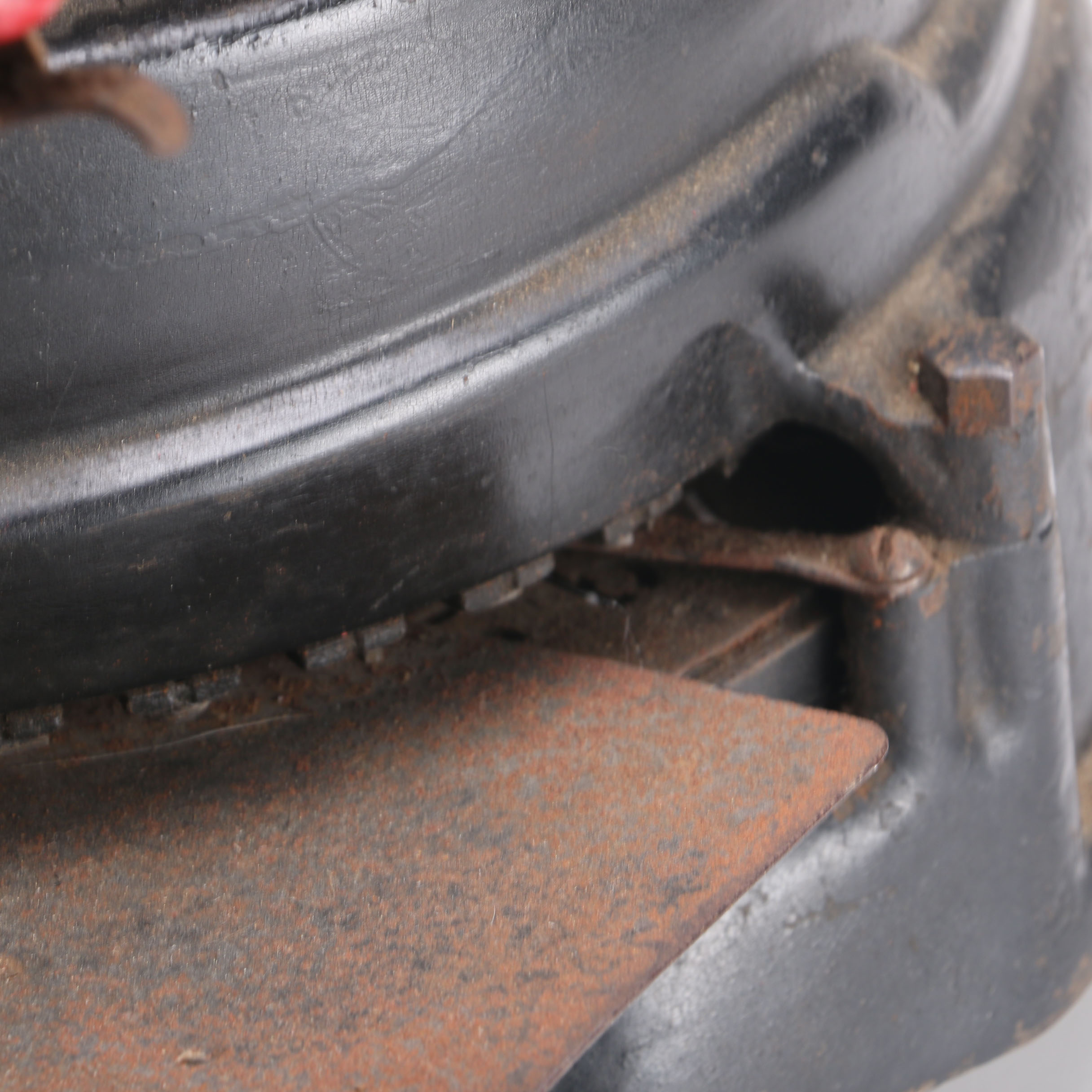 Vintage Cast Iron Stencil Machine