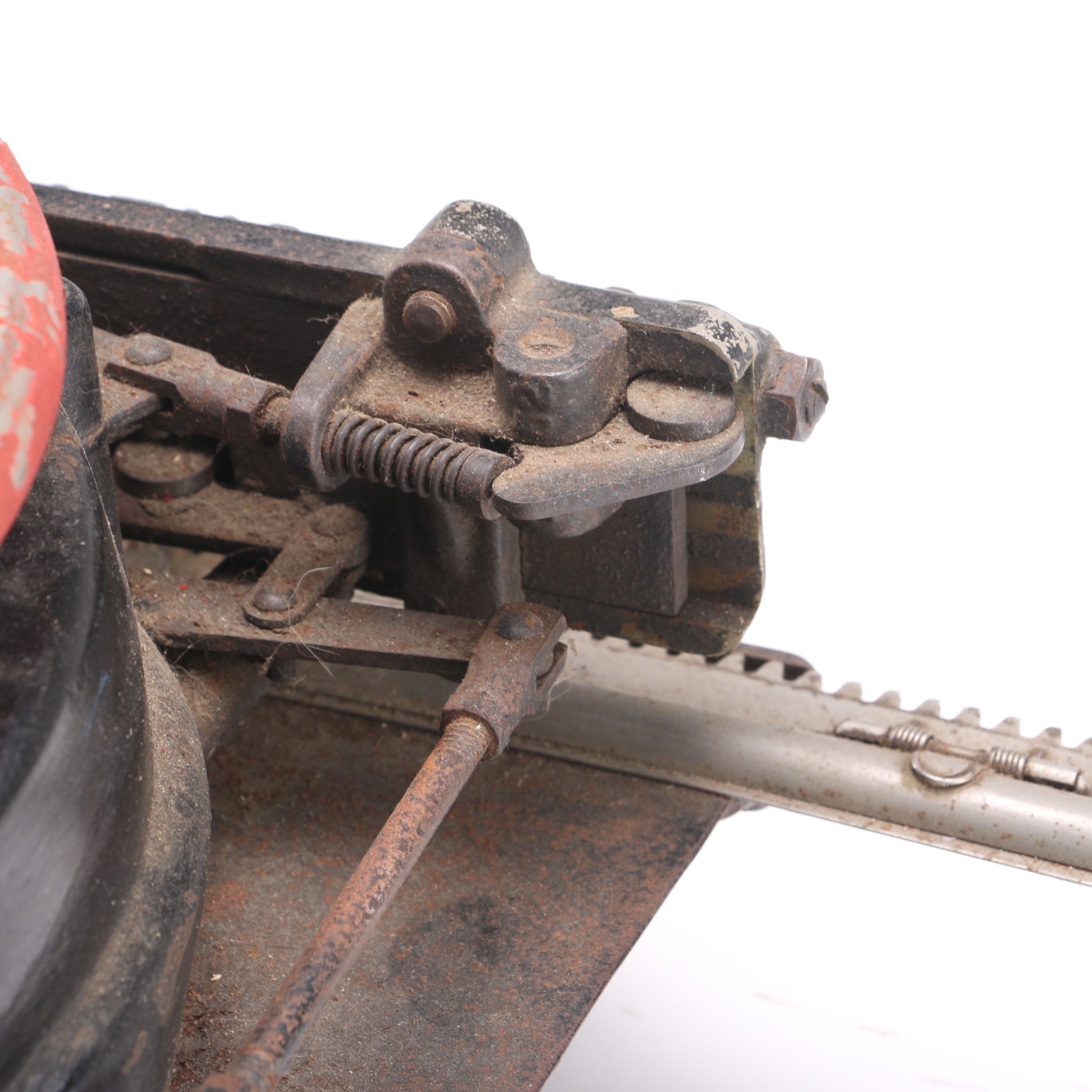 Vintage Cast Iron Stencil Machine