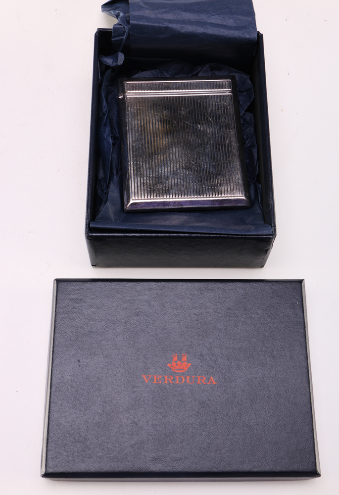 Verdura Sterling Silver Case