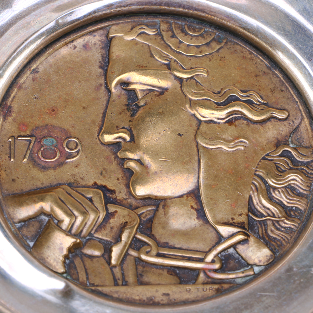 1939 French Coin Dish
