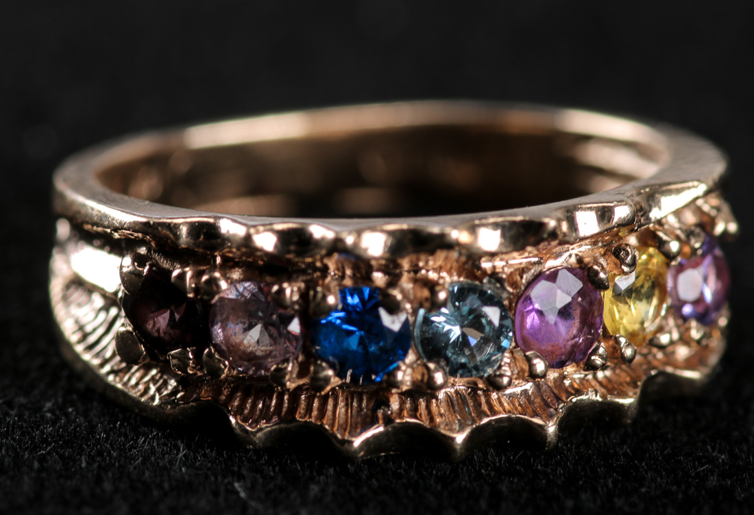 10K Yellow Gold Rings