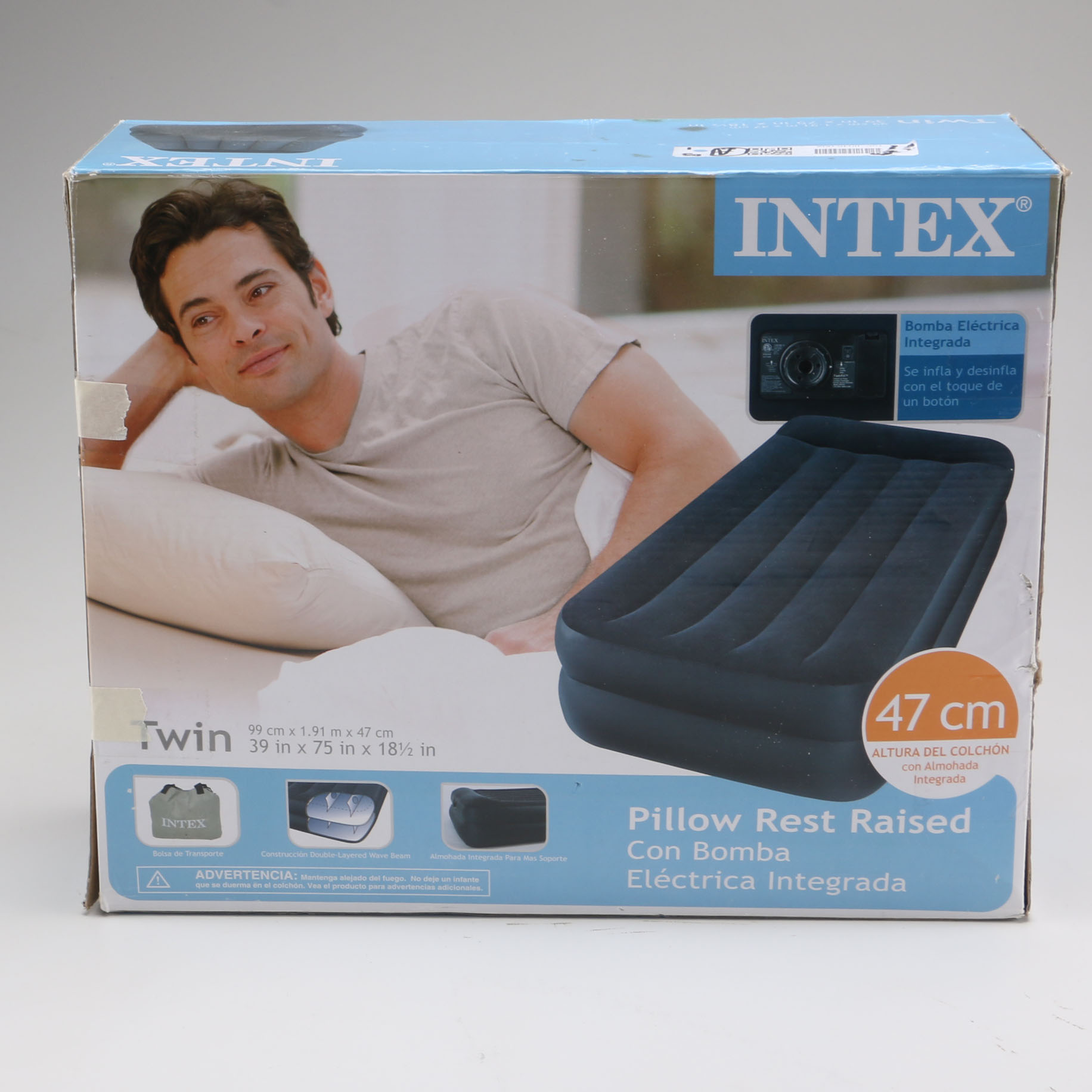 Intex Twin Size Self Inflating Air Mattress