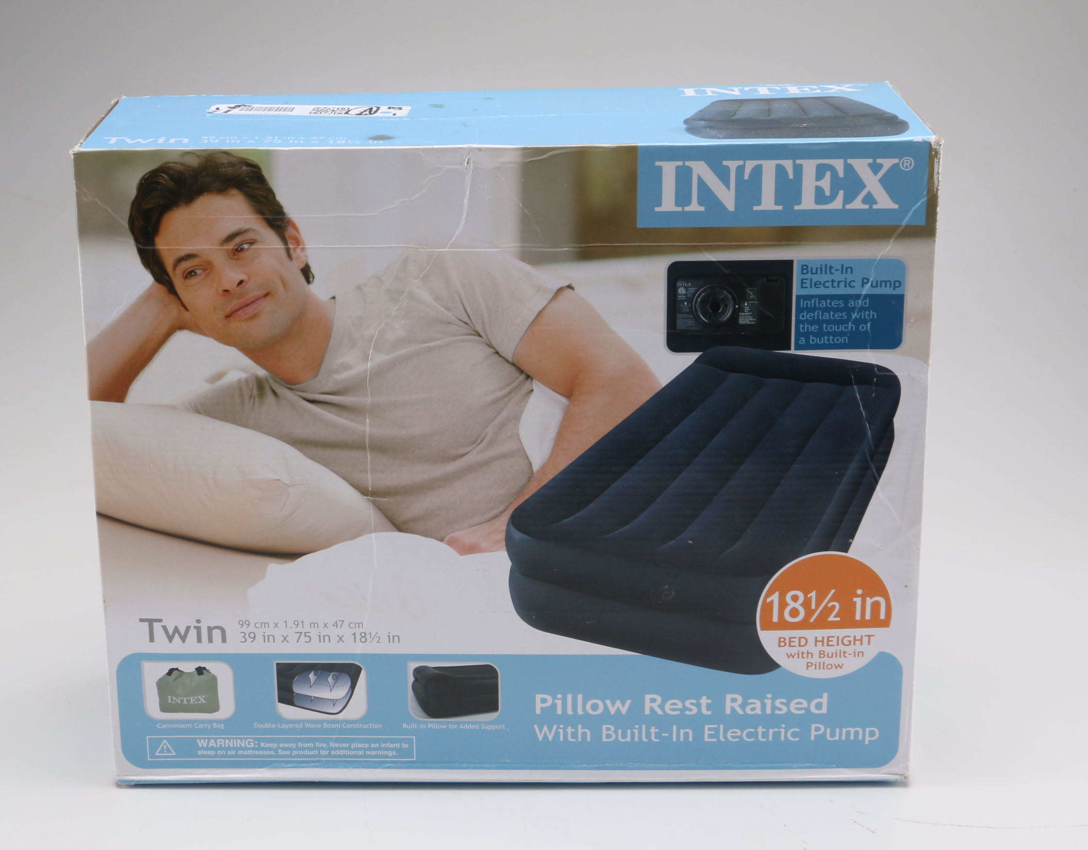 Intex Twin Size Self Inflating Air Mattress