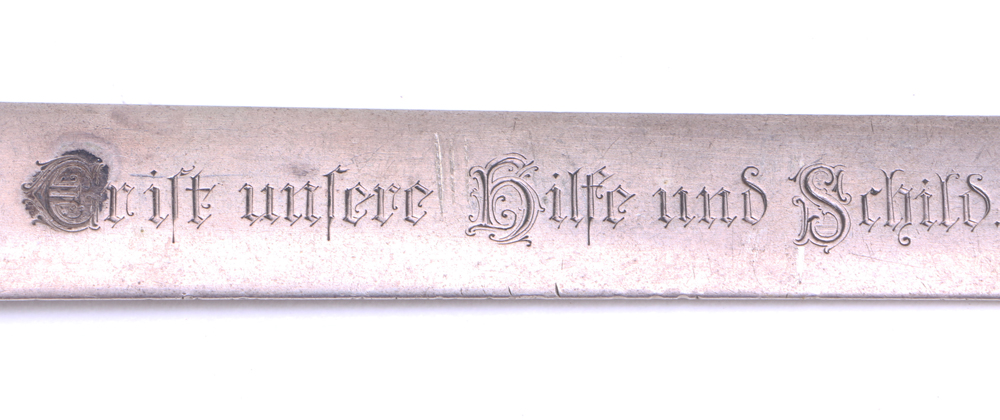 Antique German 800 Silver Letter Opener