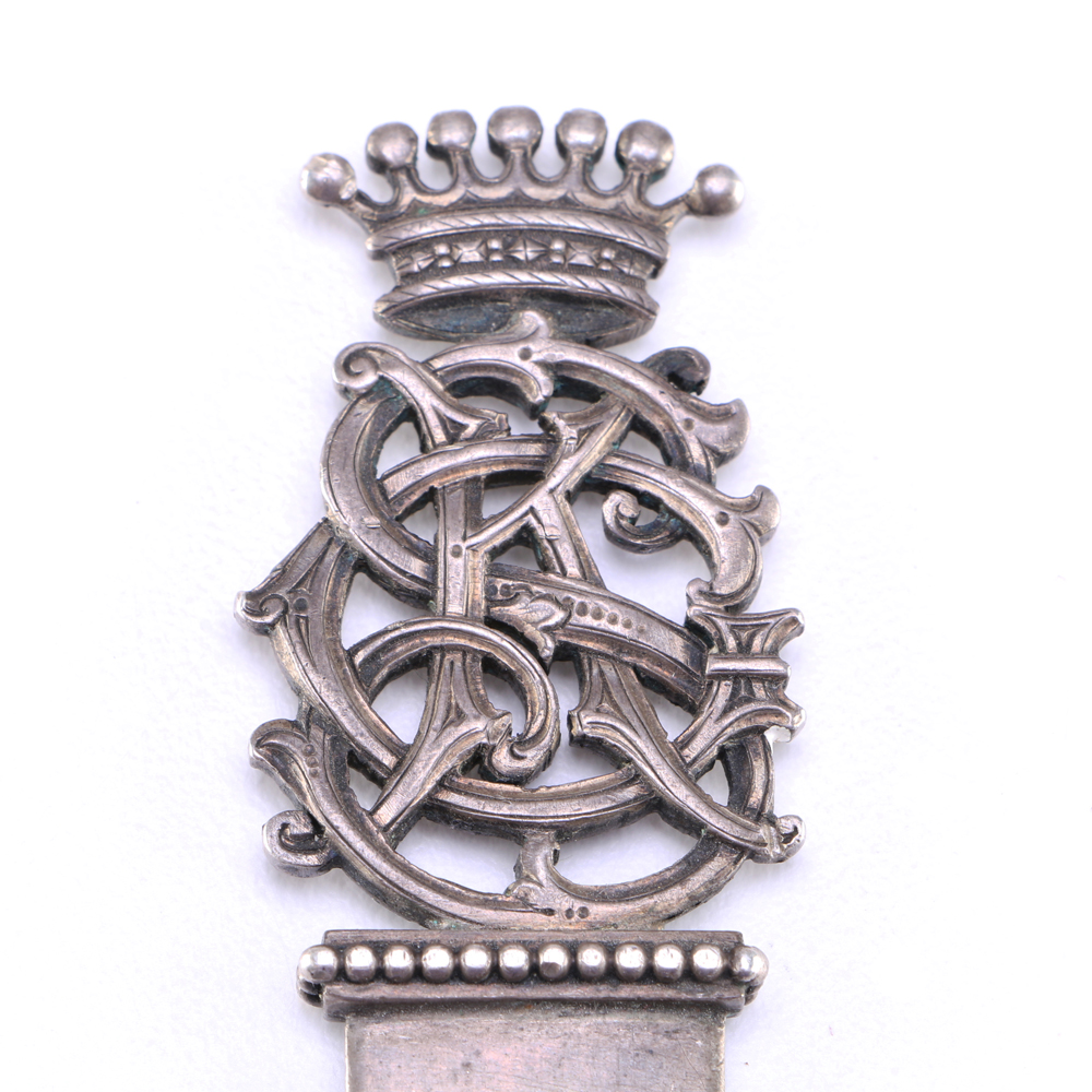 Antique German 800 Silver Letter Opener