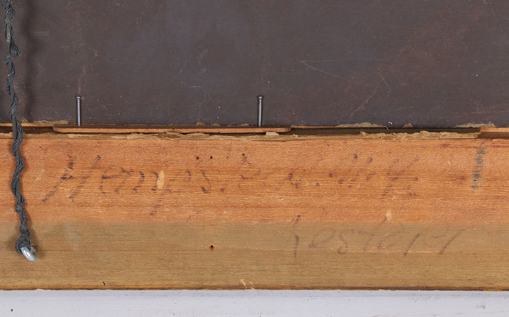 Victor De Grailly Attributed Oil on Board Landscape