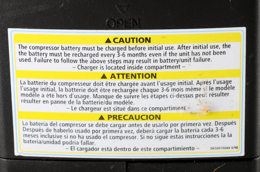 Air Compressor and Emergency Highway Kit