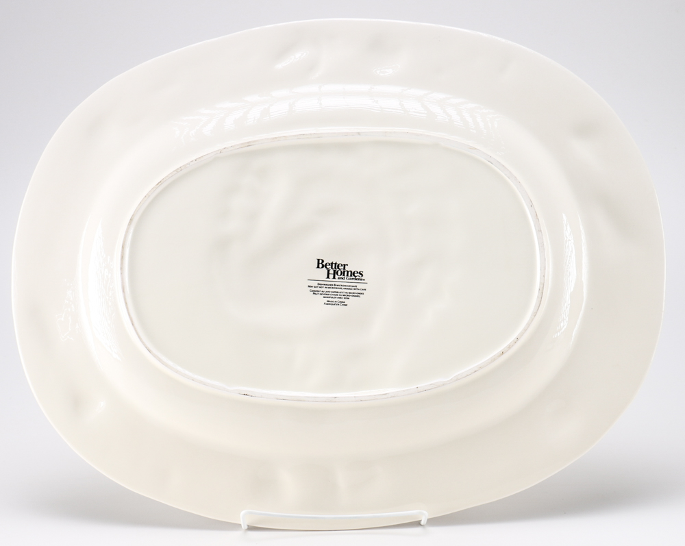 Better Homes and Gardens and Knowles Serving Platters