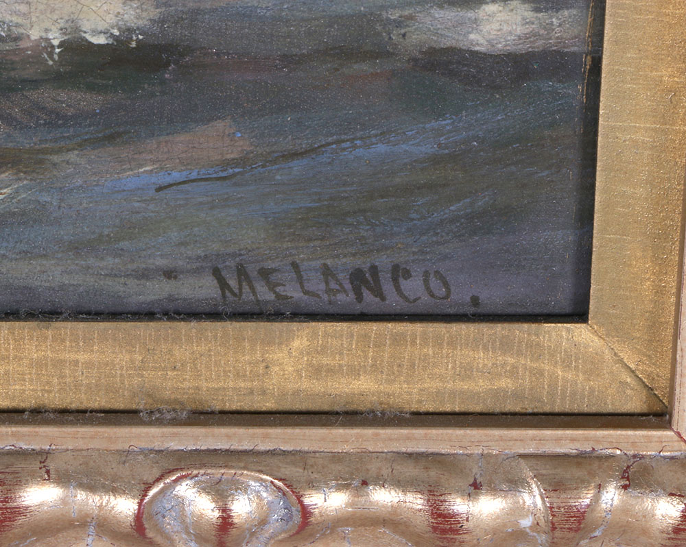Eugene Melancon Oil on Board