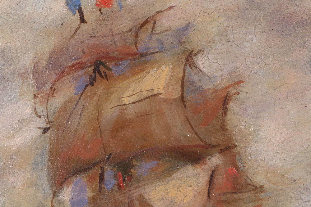 Eugene Melancon Oil on Board