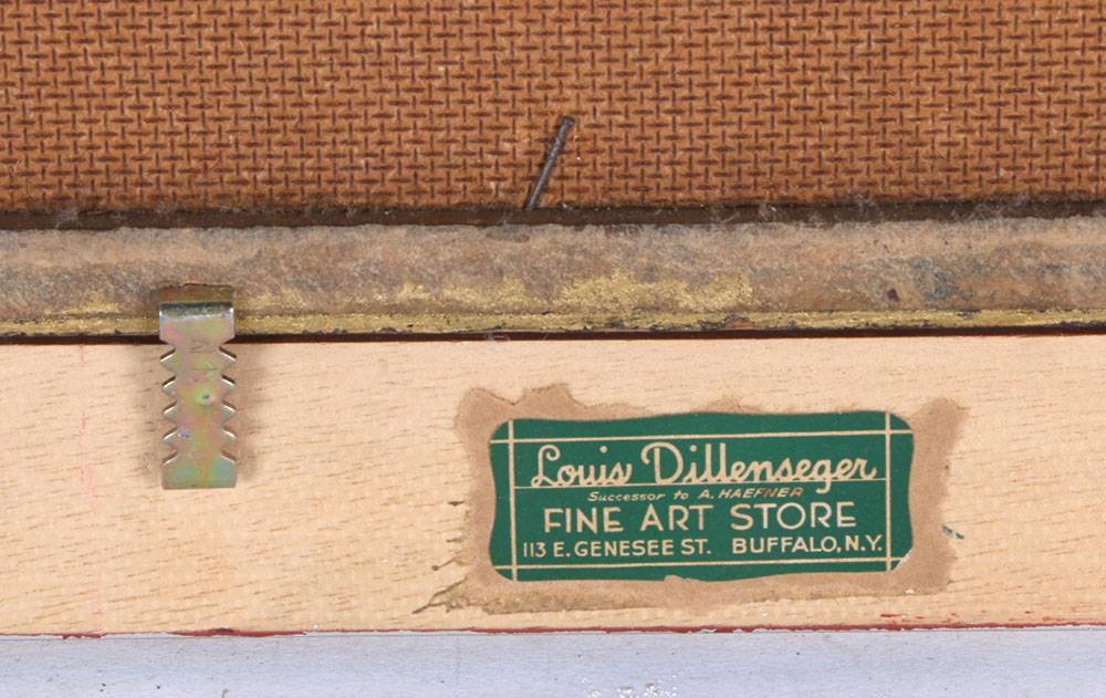 Eugene Melancon Oil on Board