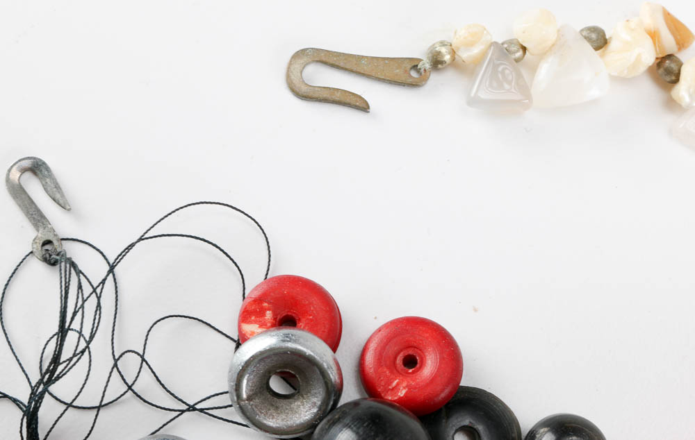 Collection of Beads and Thread