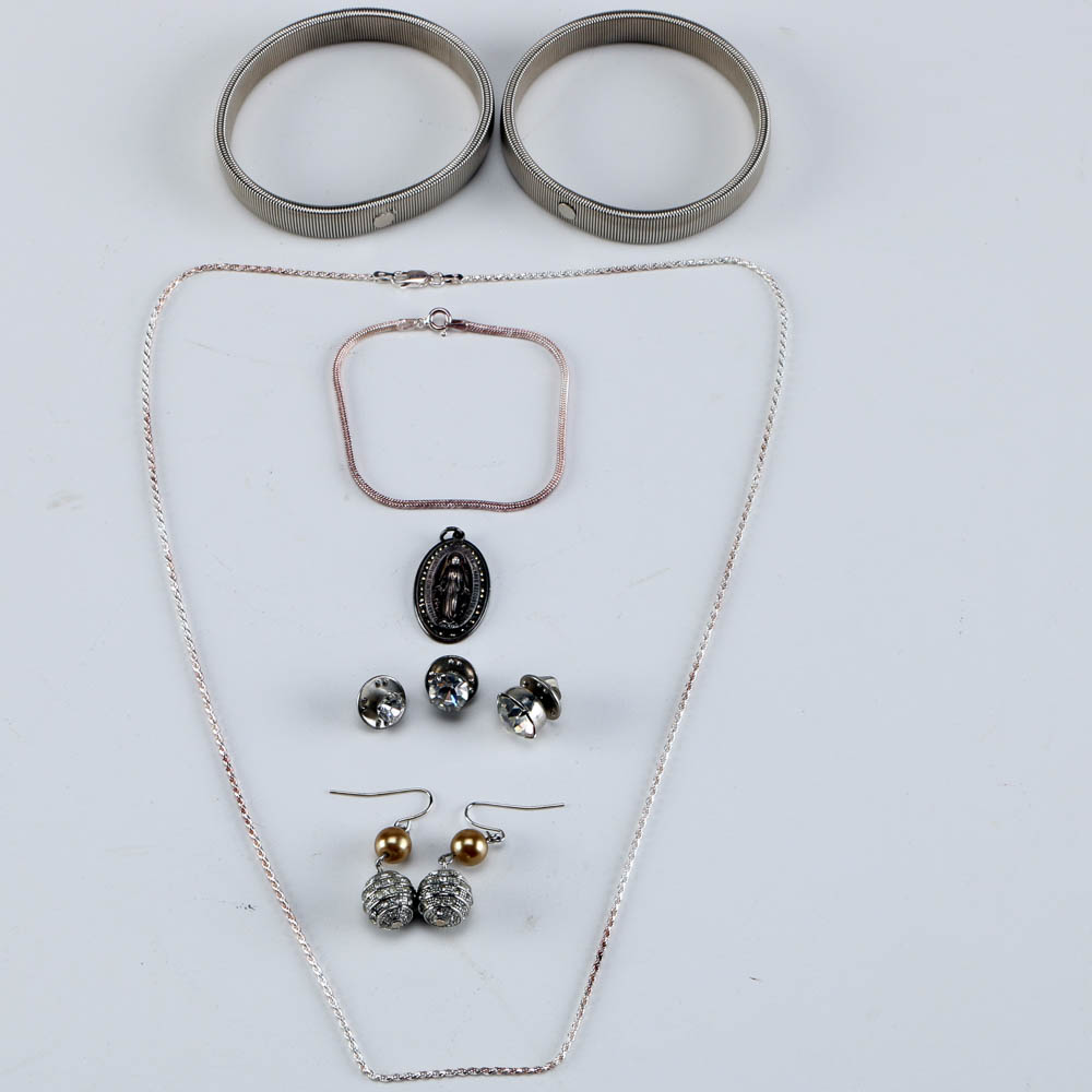 Silver and Silver Tone Collection