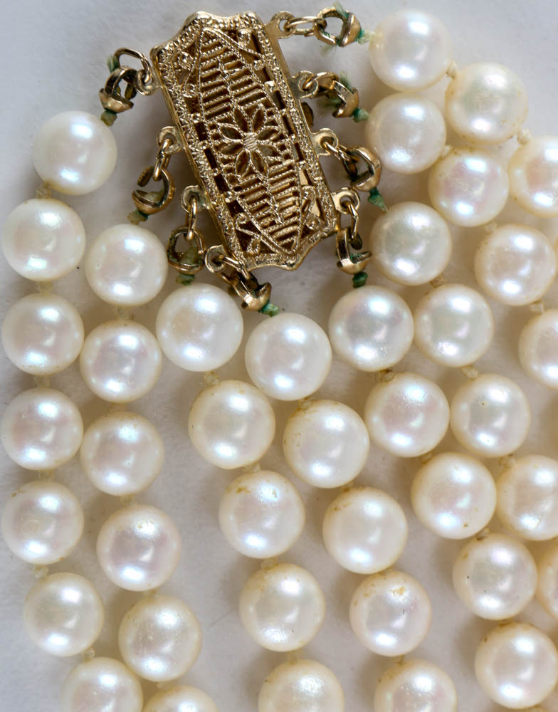 Assortment of Gold Tone Costume Jewelry