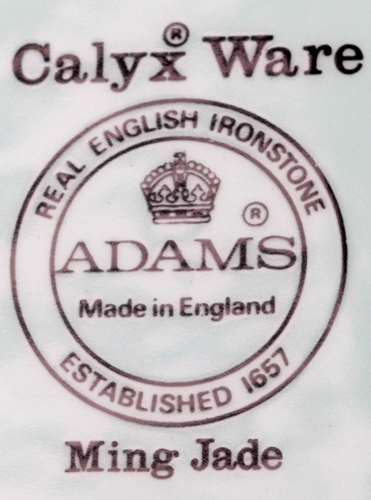 Adams Calyx "Ming Jade" Collection