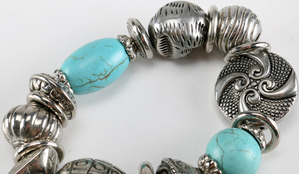 Statement Silver Toned Necklaces