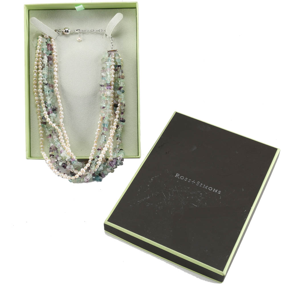 Ross-Simons Faux Pearl Necklace
