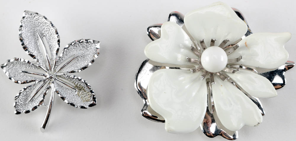 Group of Floral Pins