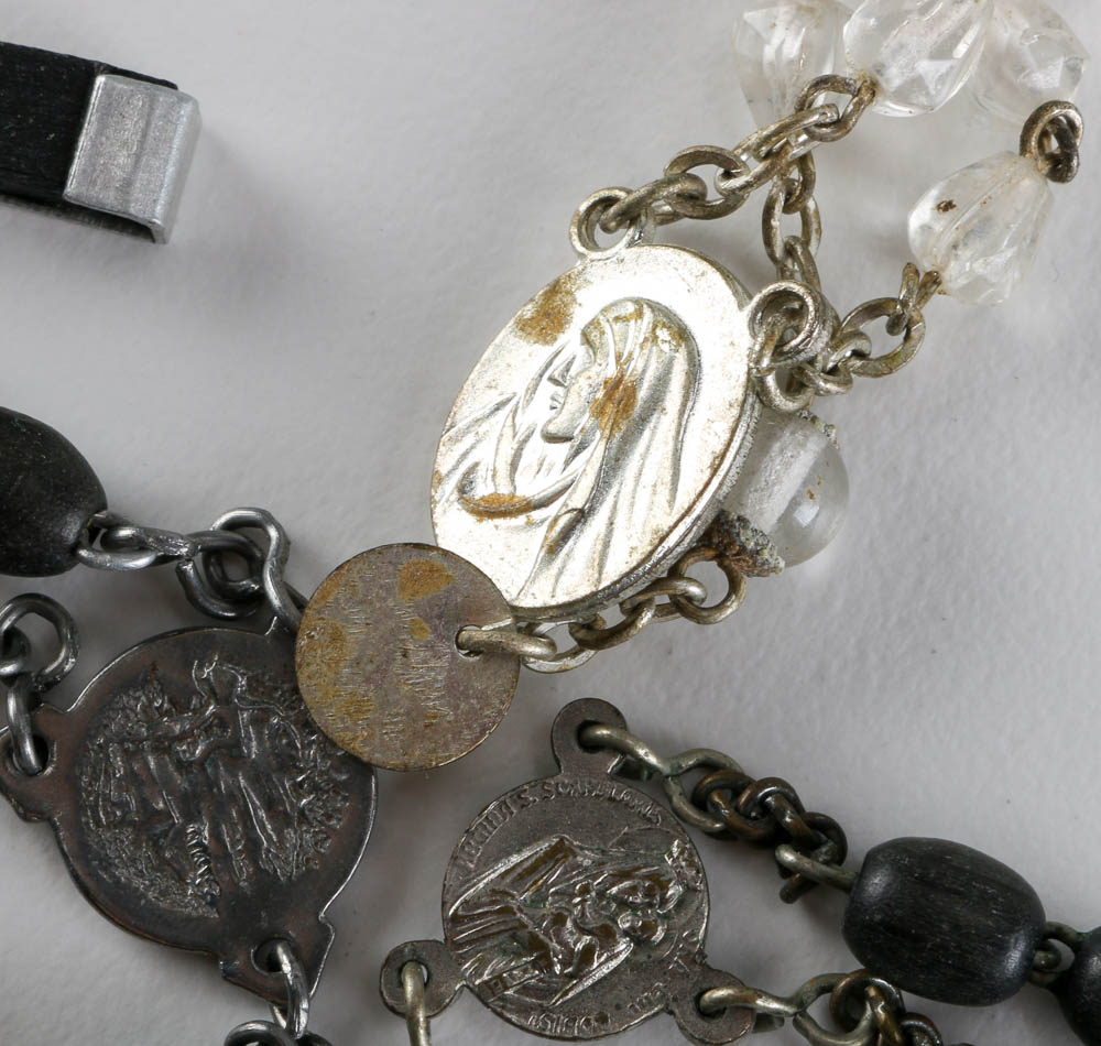 Collection of Seven Beaded Rosaries
