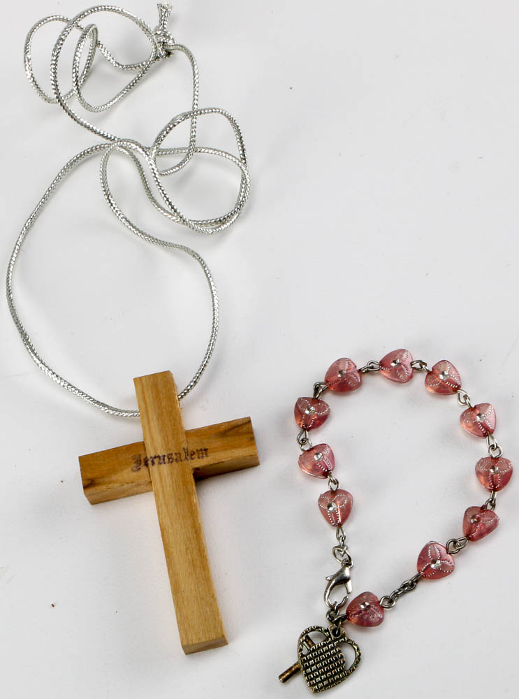 Collection of Seven Beaded Rosaries