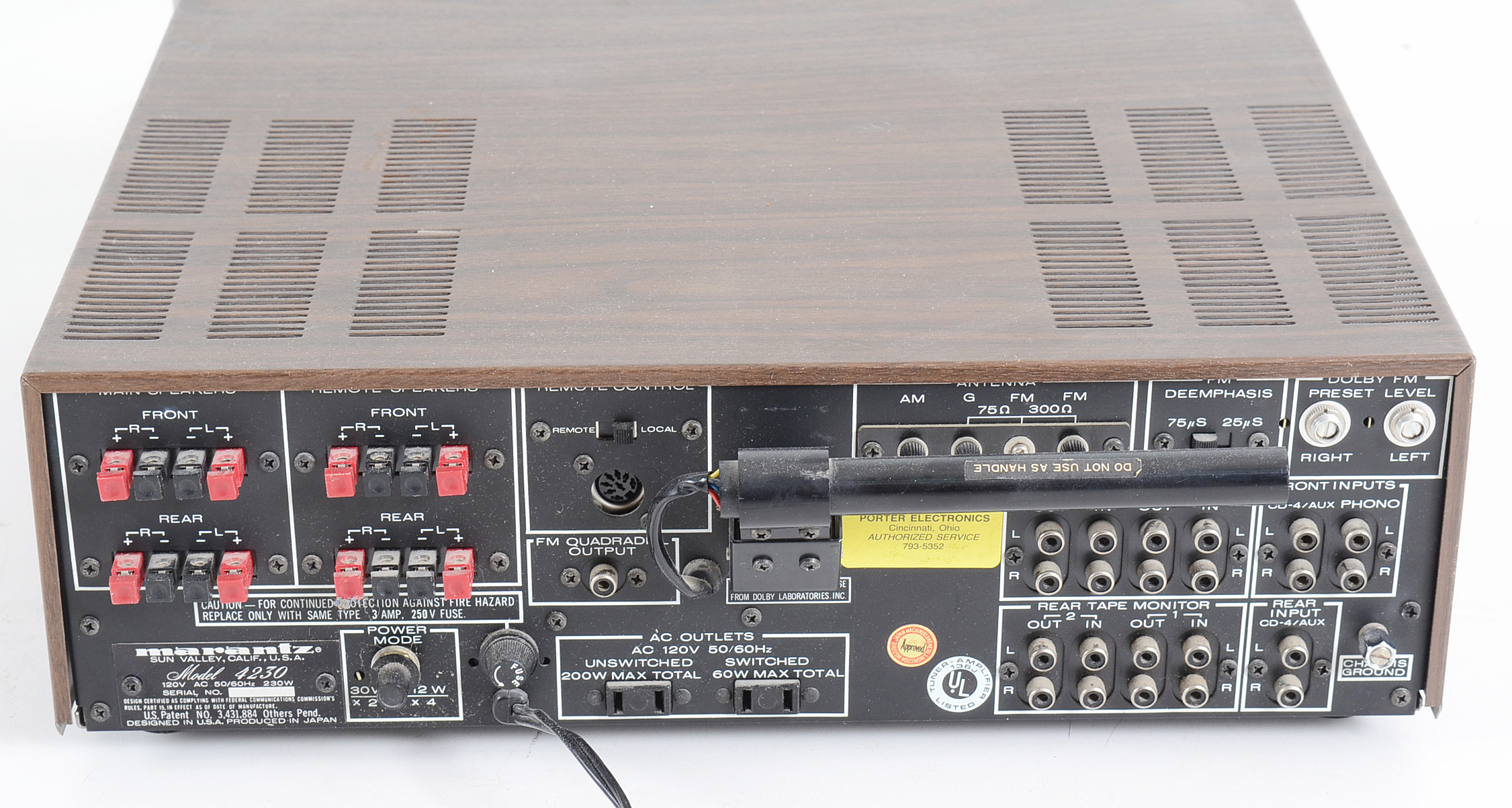 Marantz Model 4230 Receiver