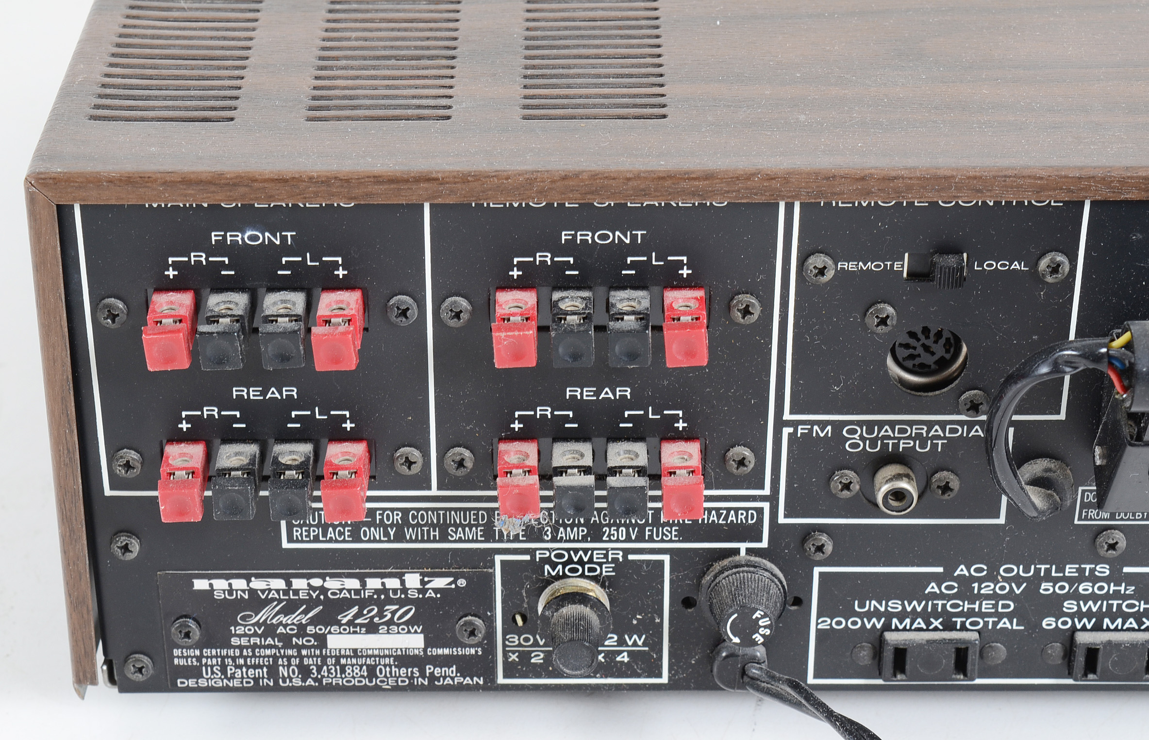 Marantz Model 4230 Receiver