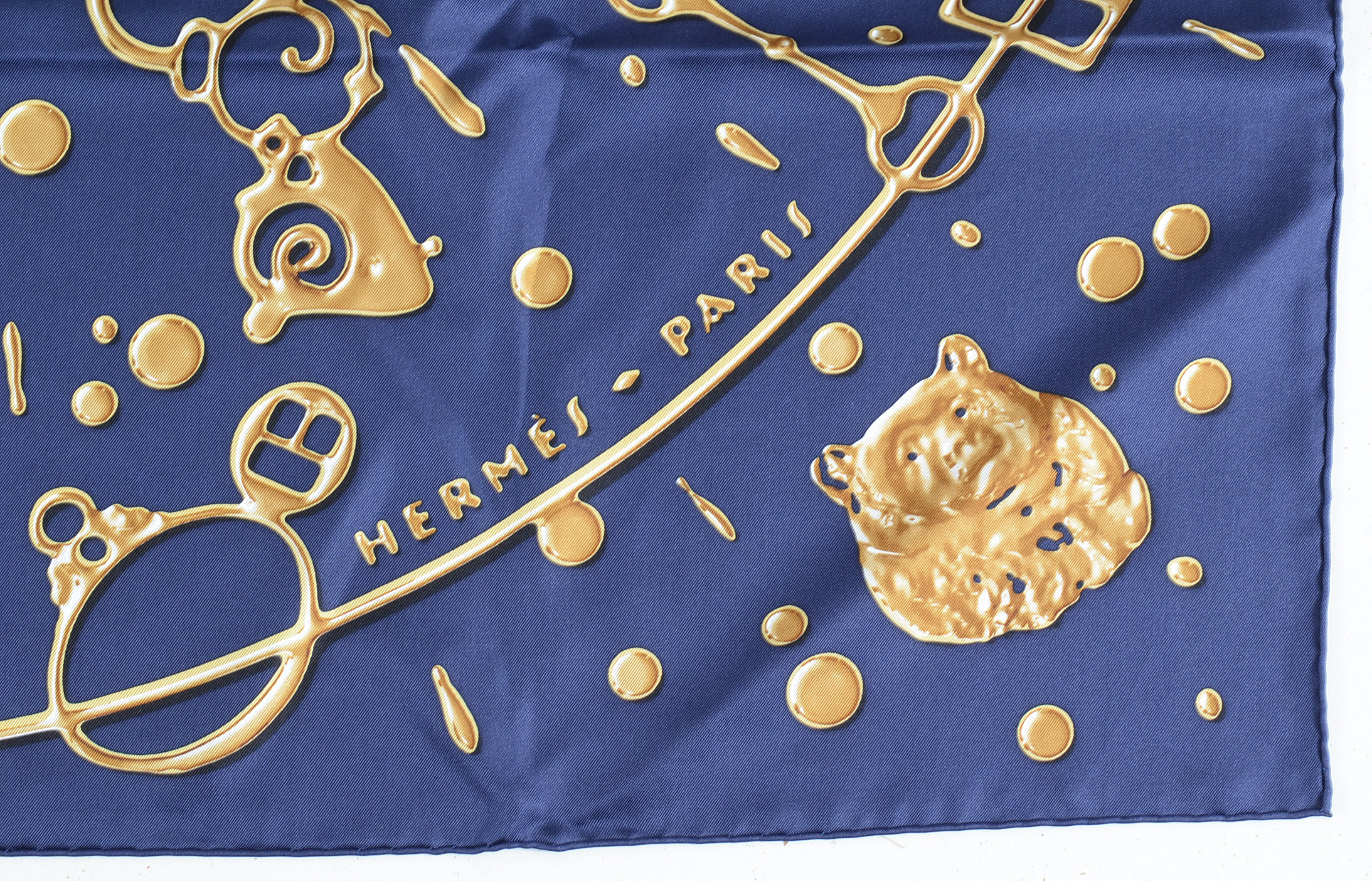 Hermès "Cheval Fusion" Silk Scarf