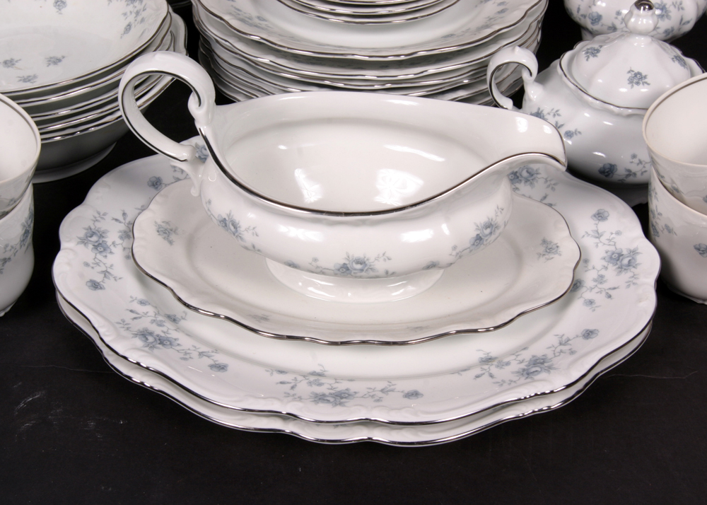 Johann Haviland "Blue Garland" China Set for Eight