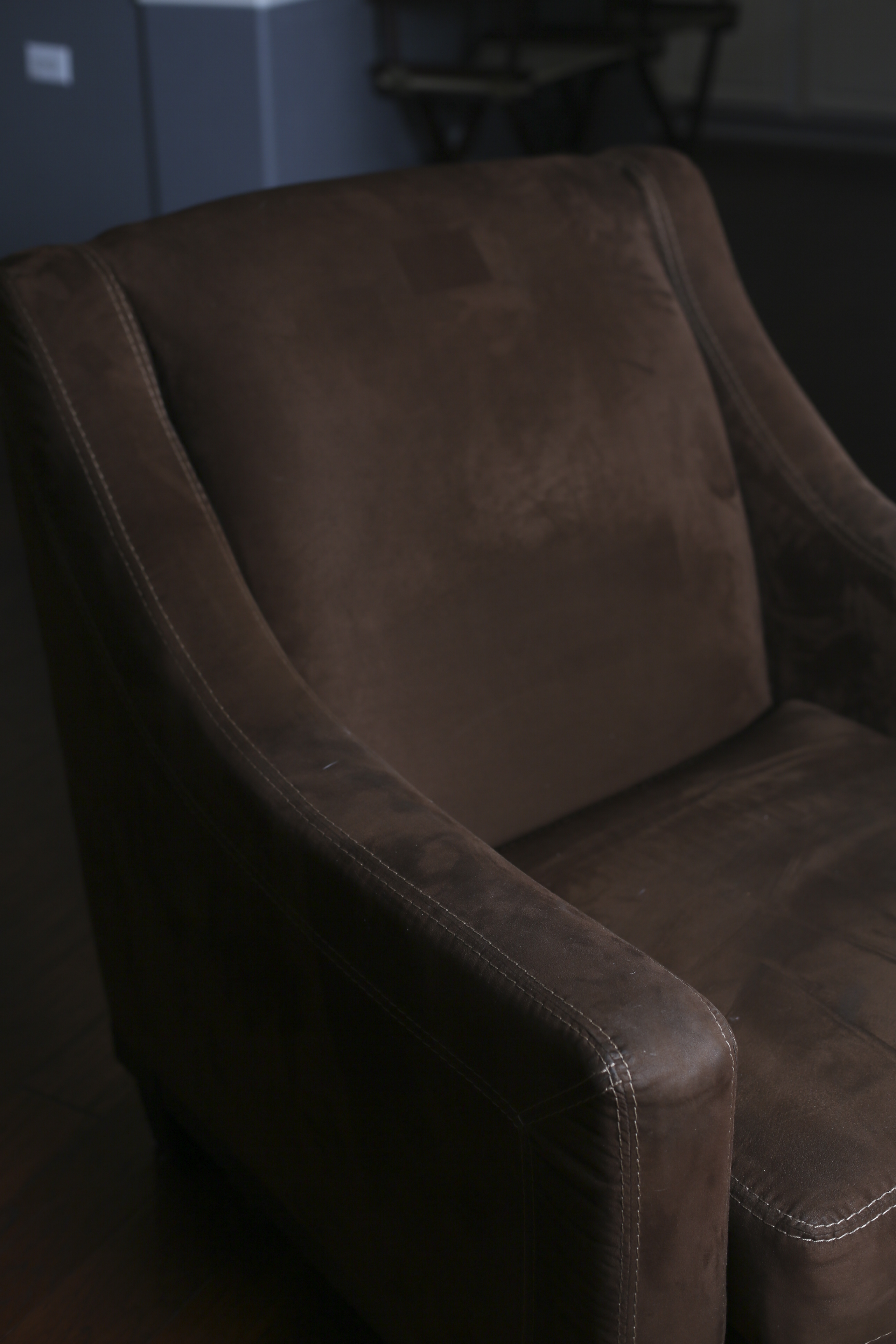 Pair of Brown Ashley Furniture Chairs