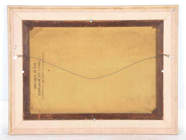 Original Oil on Canvas of Man on Horseback