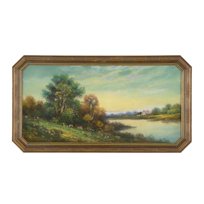 Pastel Landscape Drawing Pastel Landscape Drawing
