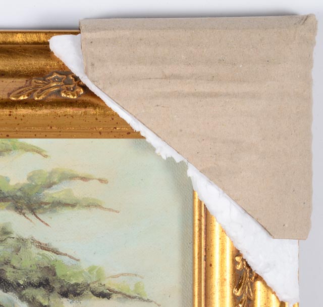 Geraldine Lewis Signed Acrylic Landscape Painting