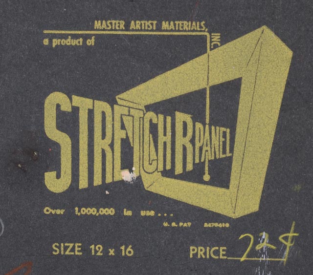 Geraldine Lewis Signed Acrylic Landscape Painting