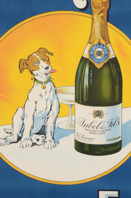 Affiches Gaillard Lithograph Poster "Goutez Les Aubel And Fils"