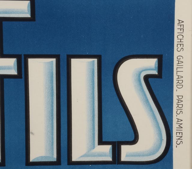 Affiches Gaillard Lithograph Poster "Goutez Les Aubel And Fils"