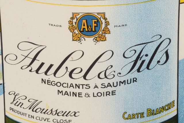 Affiches Gaillard Lithograph Poster "Goutez Les Aubel And Fils"