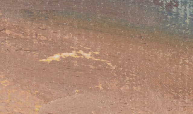 Chuck Fee Wong Oil Painting on Canvas "Bustling Pier"