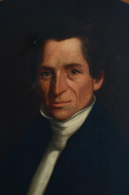 Oil on Canvas Americana Male Portrait