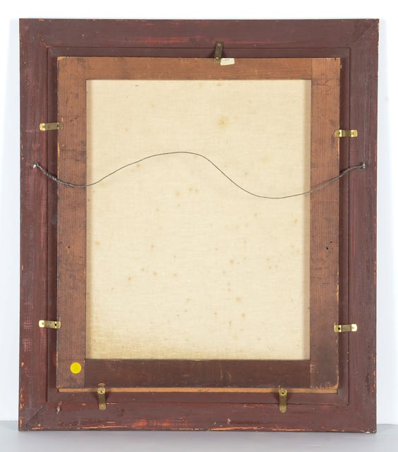 Oil on Canvas Americana Male Portrait