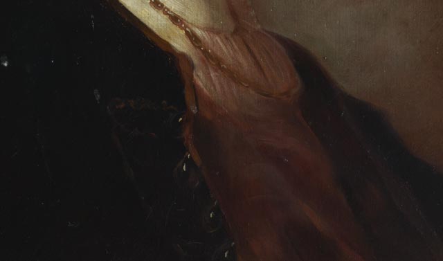 Jean Caein Copy Painting of Rembrandt Self Portrait