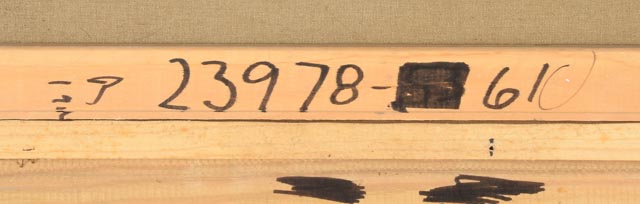 Jean Caein Copy Painting of Rembrandt Self Portrait