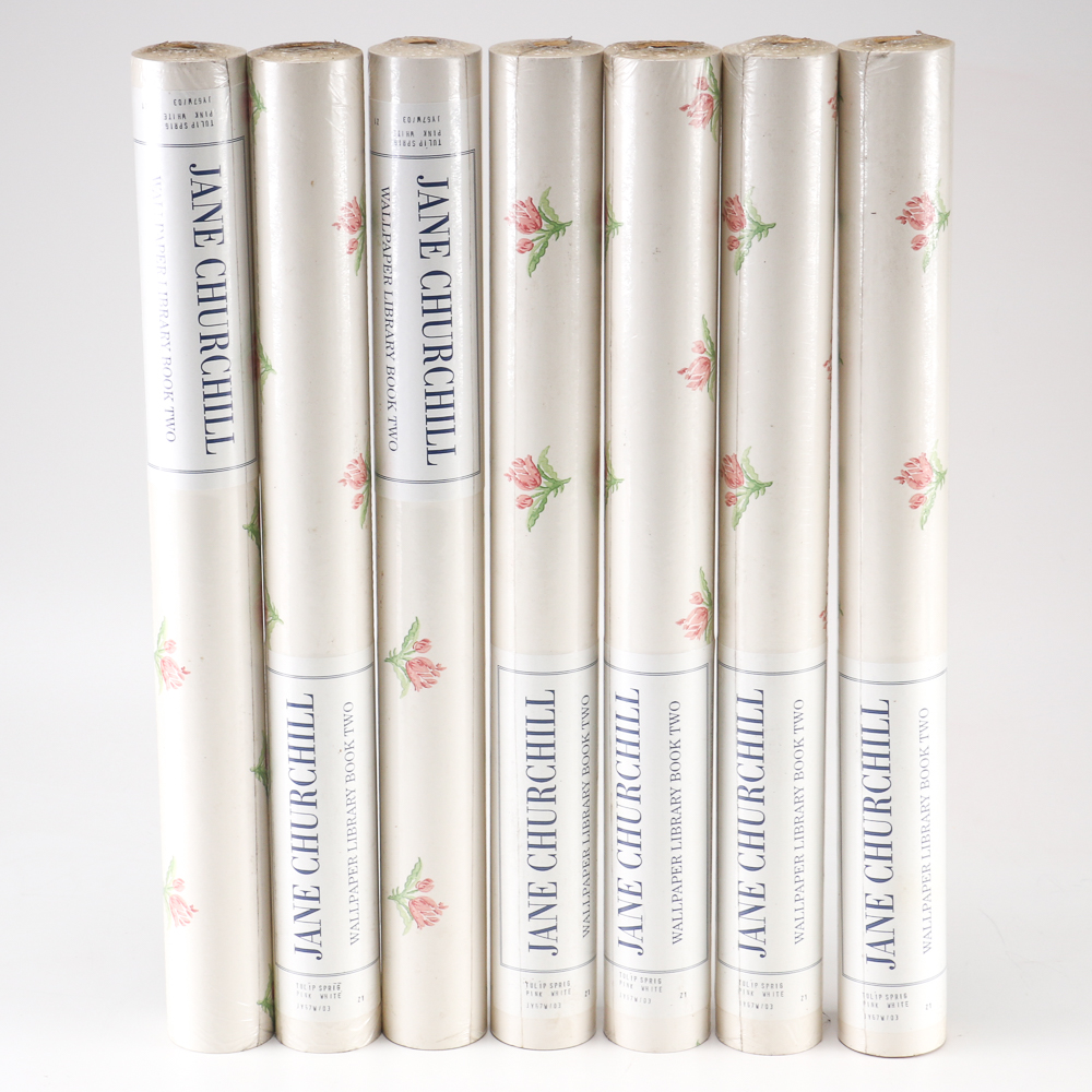 Jane Churchill "Tulip Spring" Wallpaper