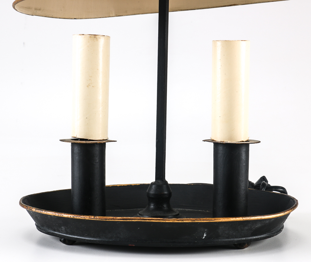 Black Iron Table Lamp