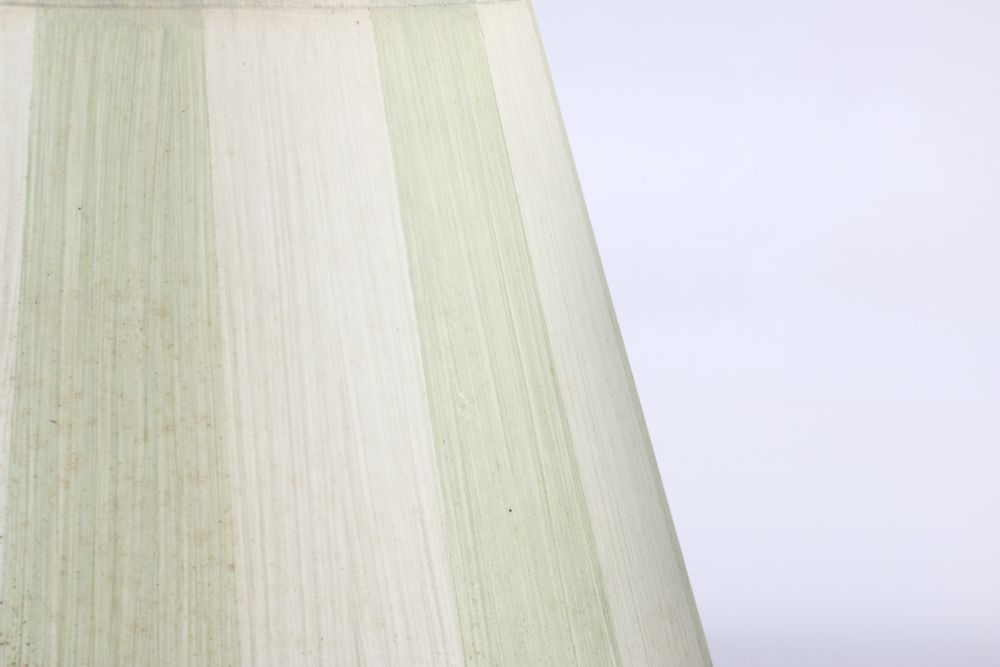 Pair of Artemis Studios Striped Lamp Shades