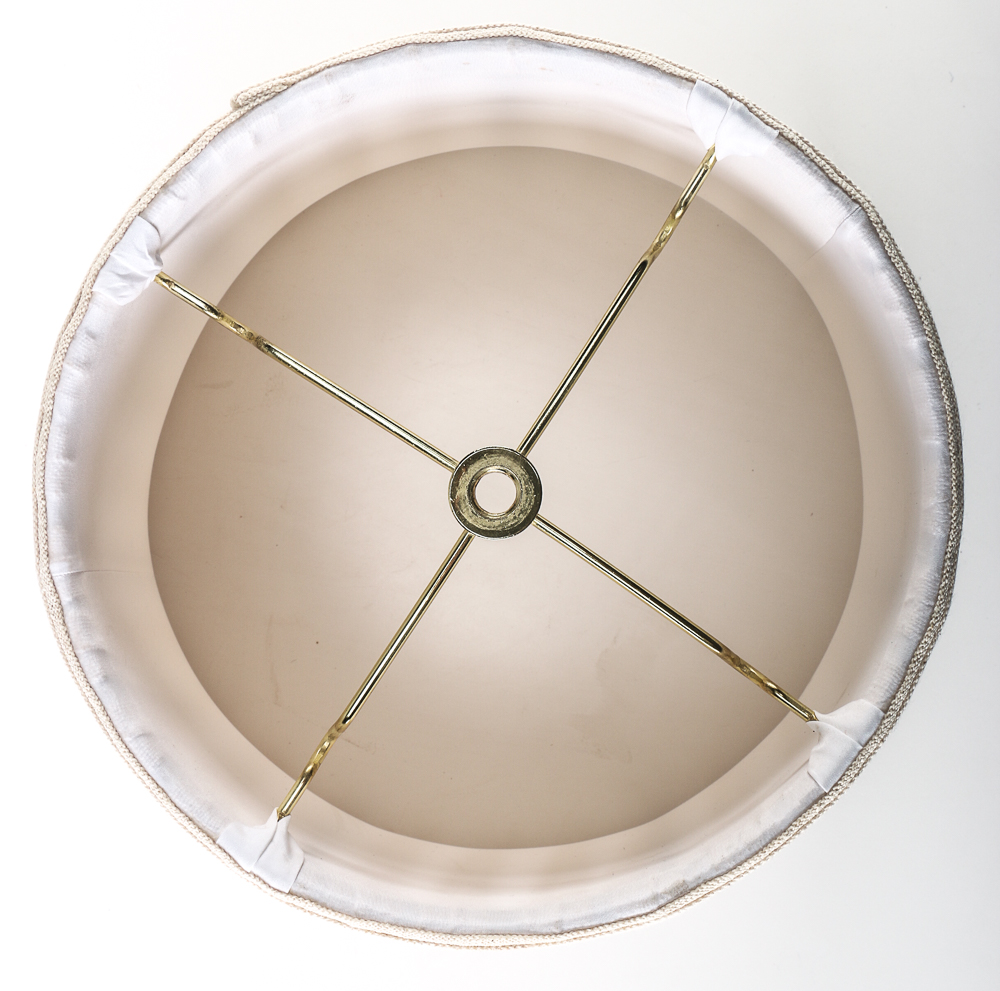 Pair of White Lampshades