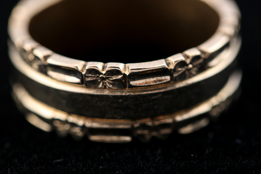 Stamped 14K Yellow Gold Ring