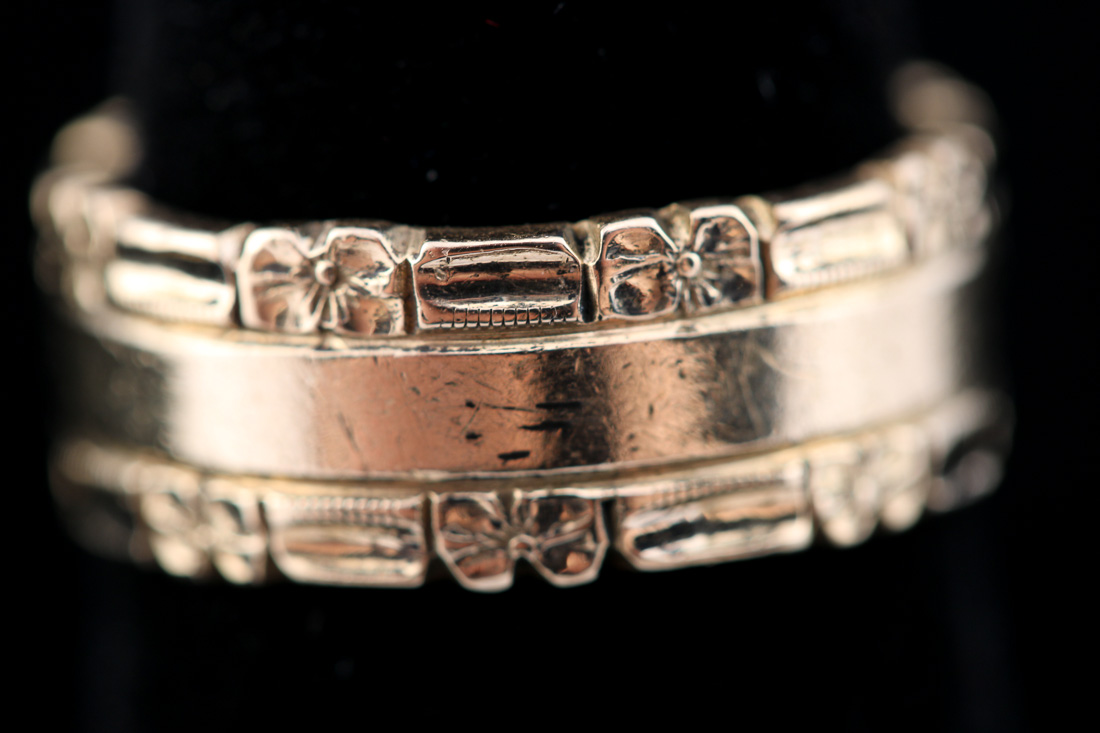 Stamped 14K Yellow Gold Ring