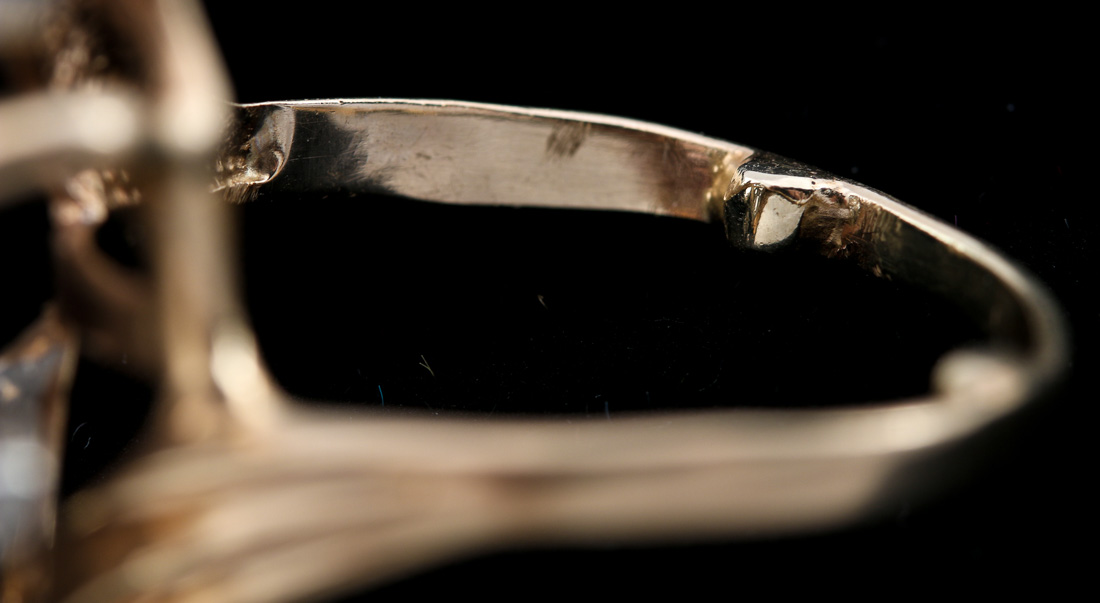 14K Yellow Gold Cocktail Ring with 2.68 Carat Diamonds